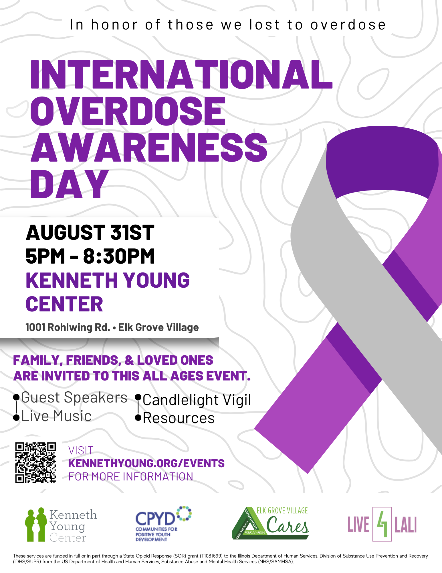 International Overdose Awareness Day Young Center