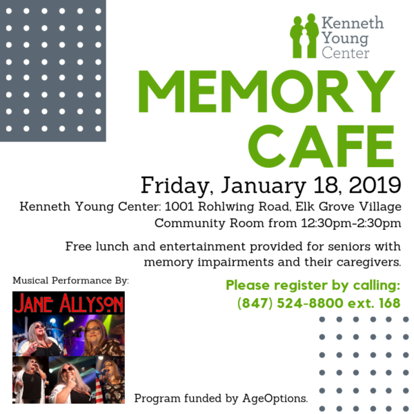 January Memory Cafe Social