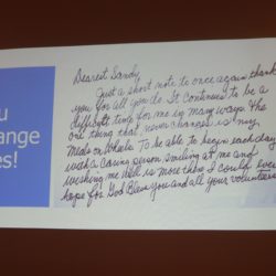 Thank You Note Slide