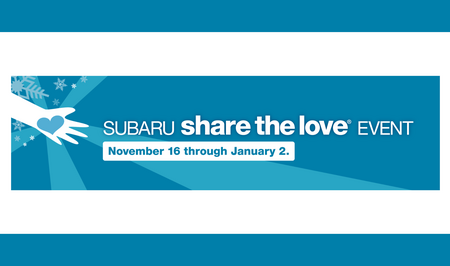 2023 Subaru Share the Love Event Blog Banner Made by KYC