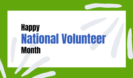 National Volunteer Month 2022 Blog Banner