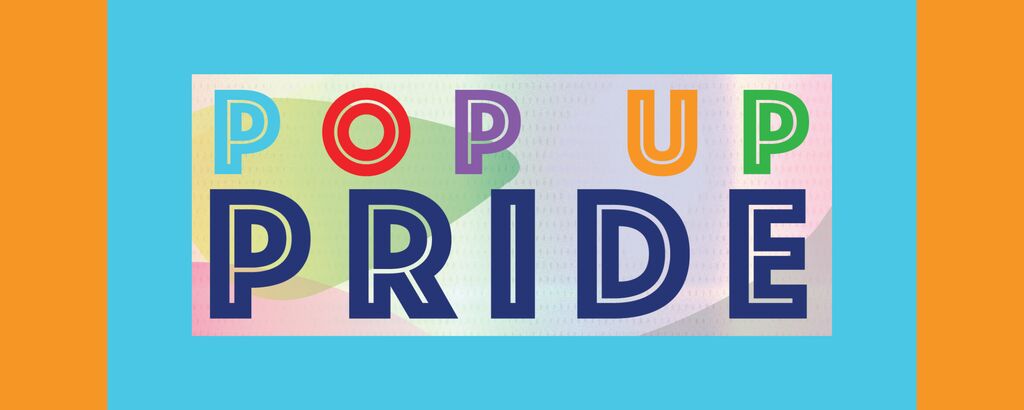 Pop up Pride Blog Banner